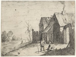 Twee boeren in gesprek