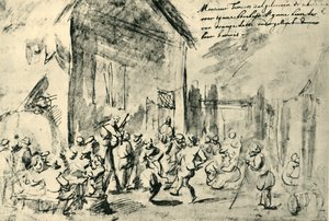 Country dance, midden-late 17e eeuw, 1943