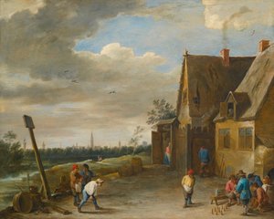 Spel van Negenspelden met Zicht op Antwerpen