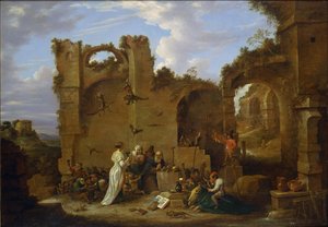 De verzoeking van Sint Antonius door David Teniers the Younger