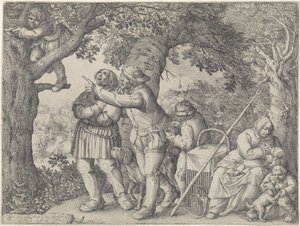 De Nestuithaler door David Vinckboons (I)