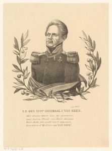 Portret van Josephus Jacobus van Geen door David Welle