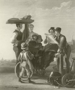 Het nieuws lezen door David Wilkie