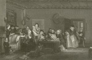 Het Testament Lezen door David Wilkie