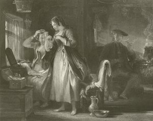 Het huisje Tollet door David Wilkie