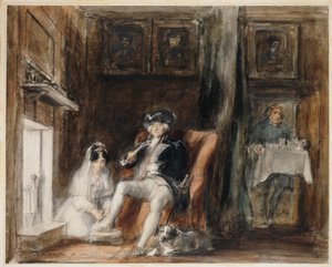 De Gehandicapte Commandant in zijn Pensioen in Greenwich Hospital, 1830 door David Wilkie