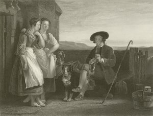 De zachte herder door David Wilkie