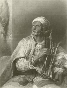 De Hooka-Badar door David Wilkie