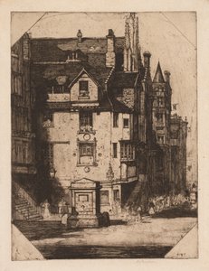 Huis van John Knox door David Young Cameron
