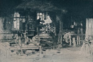 De Werkplaats, Stirling, 1905 door David Young Cameron