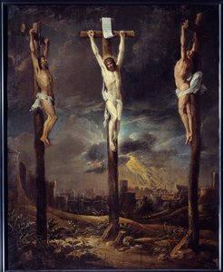 De Calvarie door David the Elder Teniers