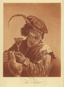 De drinker door David the Younger (after) Teniers
