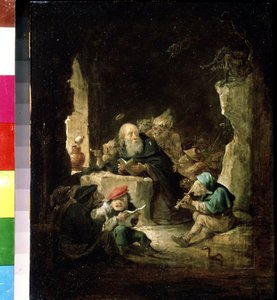 De verleiding van Sint Antonius door David Teniers the Younger