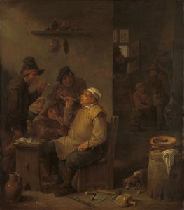  door David the Younger Teniers