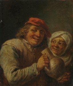 Oude man en vrouw