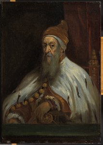 Portret van een Doge (naar Jacopo Tintoretto (toegeschreven aan)) door David Teniers the Younger