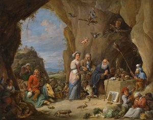 Verleiding van Sint Antonius door David the Younger Teniers