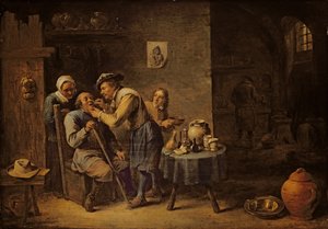 De tandarts door David the Younger Teniers