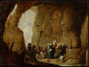 De Verleiding van St. Antonius door David Teniers the Younger