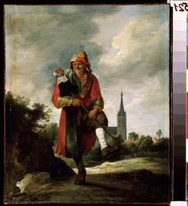 Een dwaas door David Teniers the Younger
