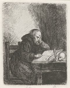 Lezende monnik