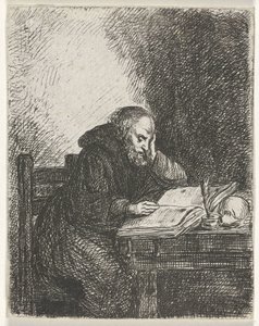 Lezende monnik