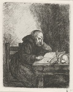 Lezende monnik