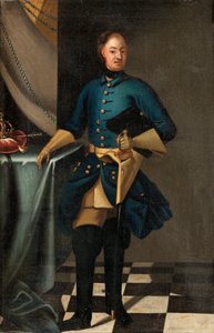 Portret van koning Karel XII van Zweden