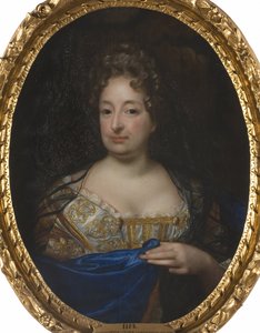 Portret van Sophia Charlotte van Hannover, koningin in Pruisen door David von Krafft