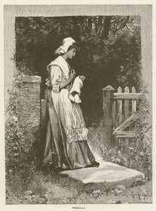 Priscilla door Davidson (after) Knowles