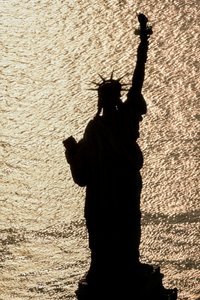 Vrijheidsbeeld aka Liberty Enlightening the World, New York, VS