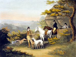 Coursing, plaat 1, gegraveerd door R.G. Reeve