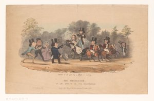 Aanslag op koningin Victoria, 1840 door Dean and Munday