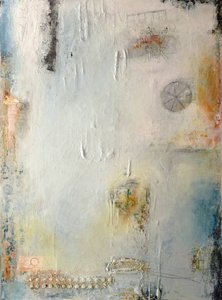 Rustgevende abstracte lagen door Deb Chaney