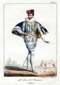 Jacques de Savoie, 2e hertog van Nemours, 1580, c1795-1825 door Delpech