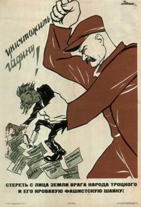 Vernietig de vijand van het volk Trotski!, 1937