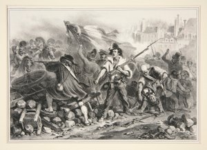 Gestorven voor de Vrijheid door Denis Auguste Marie Raffet