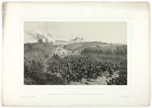 30 april 1849, uit Souvenirs d’Italie: Expédition de Rome