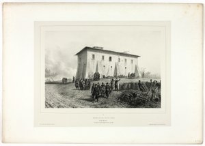 Huis met zes groene luiken, uit Souvenirs d’Italie: Expeditie naar Rome