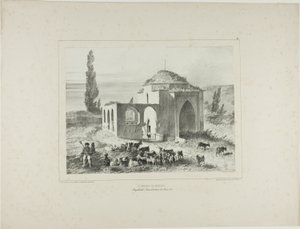 Graf Mariah, Bachtcheh-Seraï, Krim, 21 augustus 1837 door Denis Auguste Marie Raffet