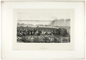 Sappen in volle gang, uit Souvenirs d’Italie: Expédition de Rome