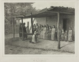 School voor jonge Tartaarse meisjes