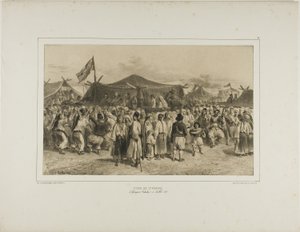 St. Pierre kermis, Giourjevo, Walachije, 11 juli 1837