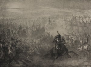 De Nachtelijke Parade door Denis Auguste Marie Raffet