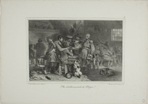 Op het herstel van Polen! door Denis Auguste Marie Raffet
