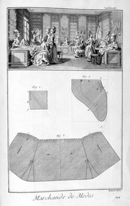 Modehuis, 1751-1777 door Denis Diderot