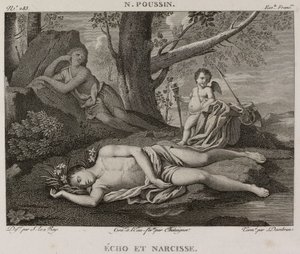 Denis-Sébastien Leroy, Chataigner en Dambrun - Echo en Narcis, naar Nicolas Poussin - 1802-1815