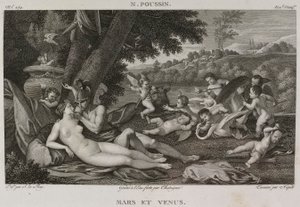 Denis-Sébastien Leroy, Chataigner en Niquet - Mars en Venus, naar Nicolas Poussin - 1802-1815