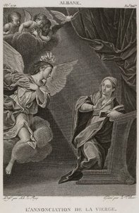 Denis-Sébastien Leroy et Le Villain - De Annunciatie van de Maagd, naar Francesco Albani - 1802-1815