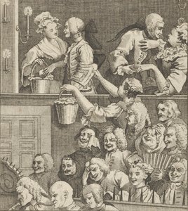 Het Lachende Publiek, ca. 1800 door Dent